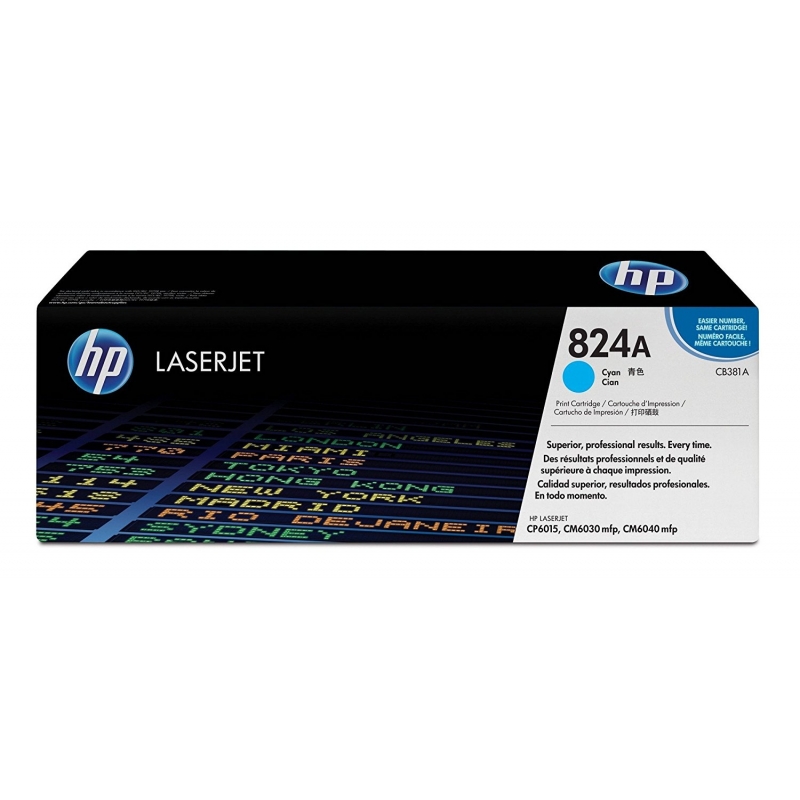 Toner HP 824A Cyan Original - CB381A