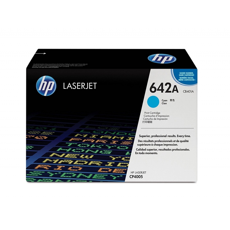 Toner HP 642A Cyan Original - CB401A - Descontinuado