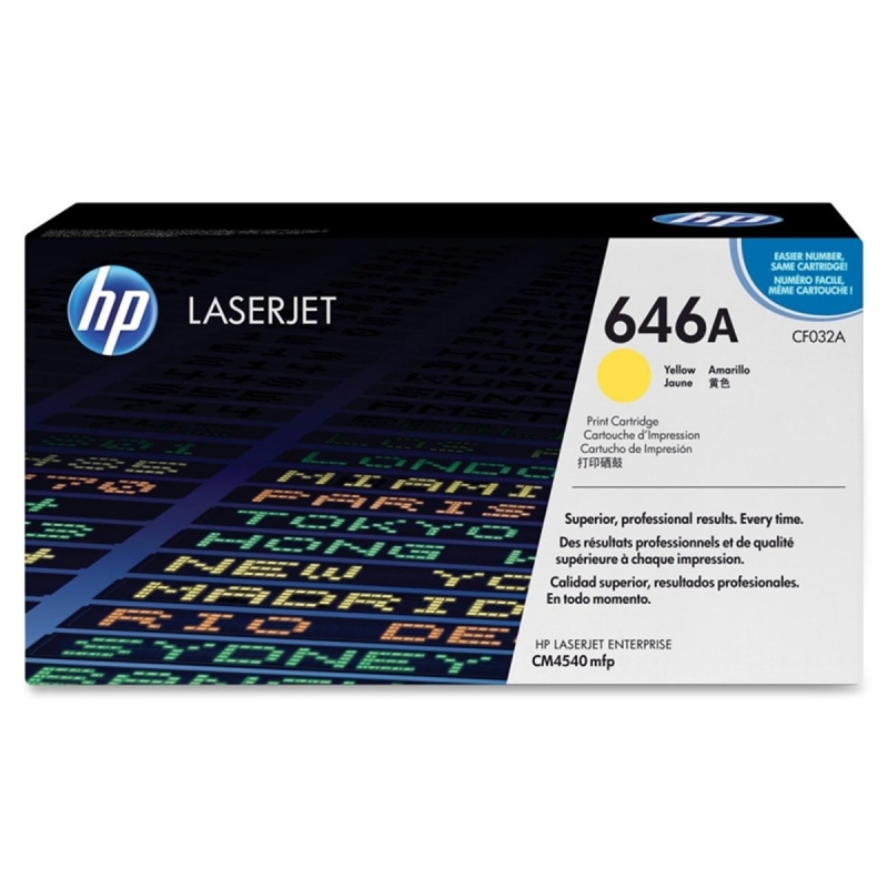 Toner HP 646A Yellow Original - CF032A