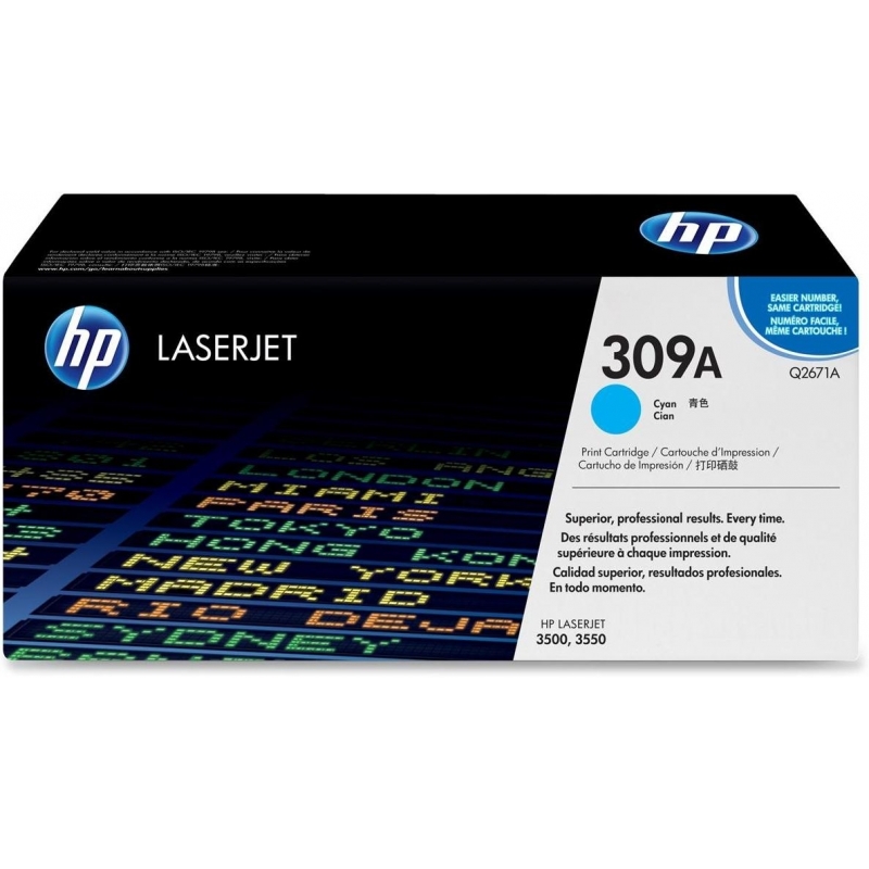 Toner HP 309A Cyan Original - Q2671A