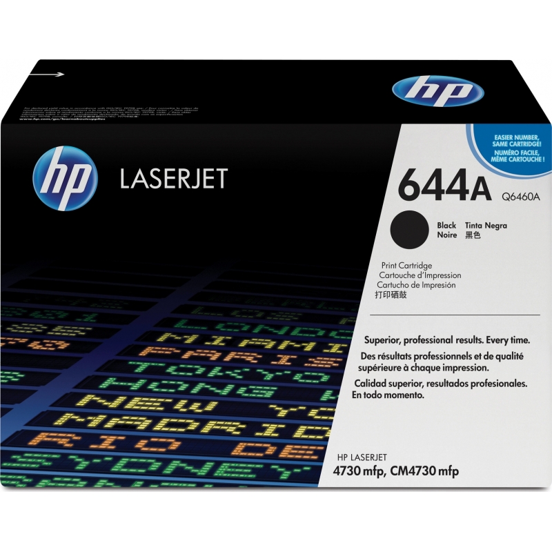Toner HP 644A Black Original - Q6460A - Descontinuado