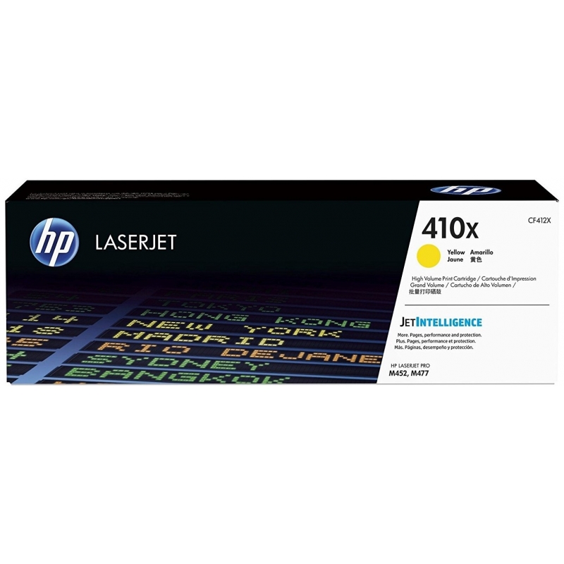 Toner HP 410X Yellow Original - CF412X