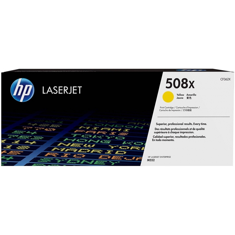 Toner HP 508X Yellow Original - CF362X
