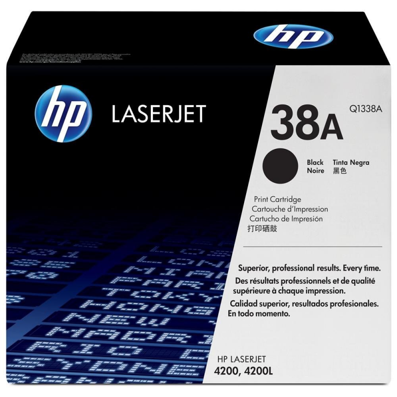 Toner HP 38A Black Original - Q1338A