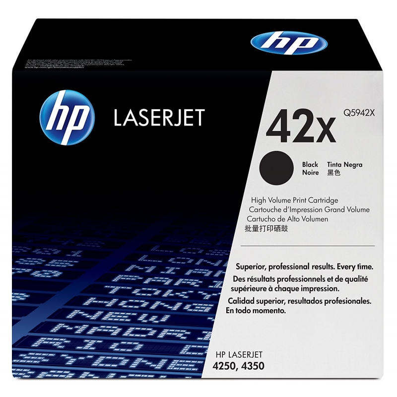 Toner HP 42X Black Original - Q5942X - Discontinued