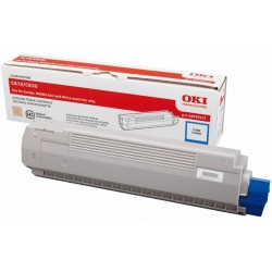 Toner OKI C810 / C830 Cyan...