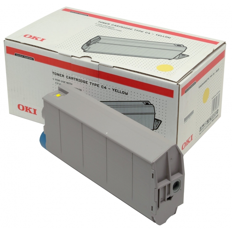Toner OKI C7100 / C7300 / C7350 / C7500 Yellow Original - 41963005