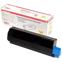 Toner OKI C5250 / C5450 / C5510MFP / C5540MFP Yellow Original - 42804545 - Discontinued