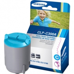 Toner Samsung CLP-300 / CLX2160 Cyan Original - CLP-C300A - Discontinued