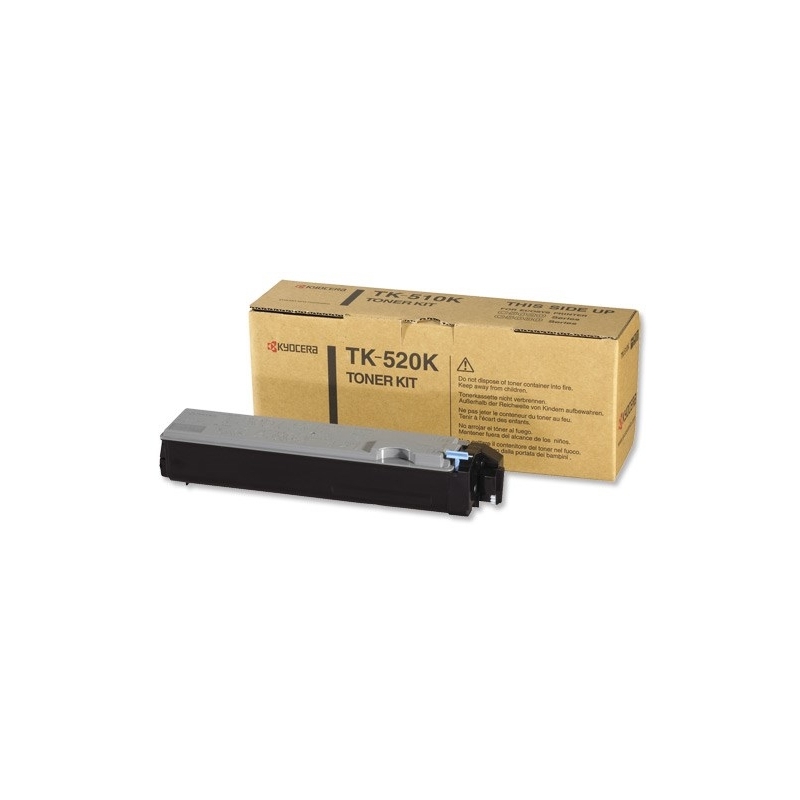 Toner Kyocera TK-520 Black Original - 1T02HJ0EU0 - Descontinuado