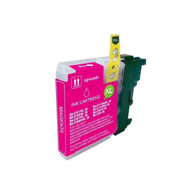 Ink cartridge Brother LC-980XL / LC-1100XL Magenta compatible
