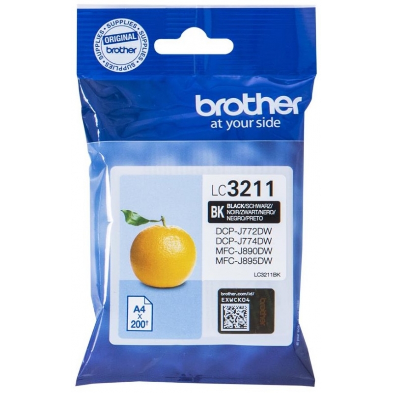 Ink cartridge Brother LC-3211 Black Original