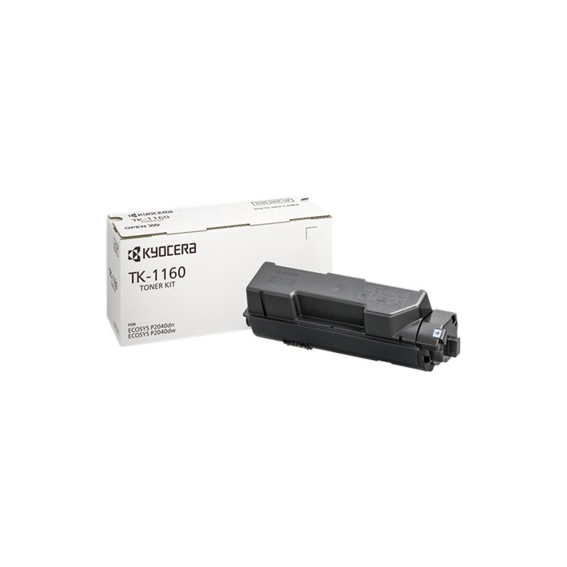 Toner Kyocera TK-1160 Black Original - 1T02RY0NL0