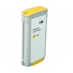 Ink cartridge HP 728XL Yellow compatible - F9J65A / F9J61A