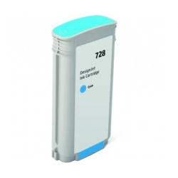 Ink cartridge HP 728XL Cyan compatible - F9J67A / F9J63A