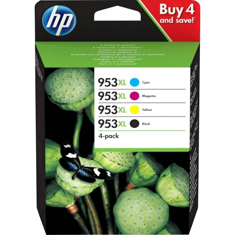 Ink cartridgeS HP 953XL MULTIPACK ORIGINAL - 3HZ52AE - Discontinued