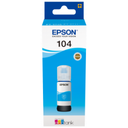 Refill Ink cartridge Epson 104 Cyan Original - C13T00P240