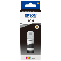 Refill Ink cartridge Epson 104 Black Original - C13T00P140