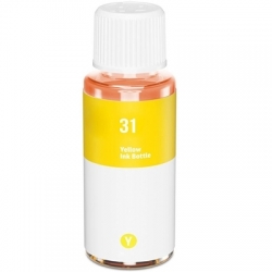 Refill Ink cartridge HP 31 Yellow compatible - 1VU28AE