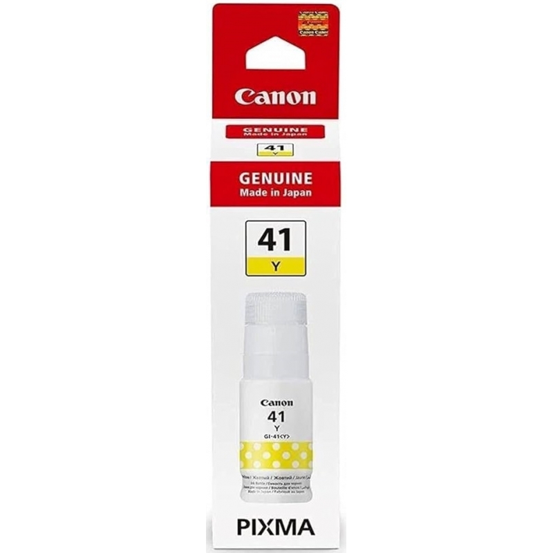 Refill Ink cartridge Canon GI41 Yellow Original - GI41Y / 4545C001