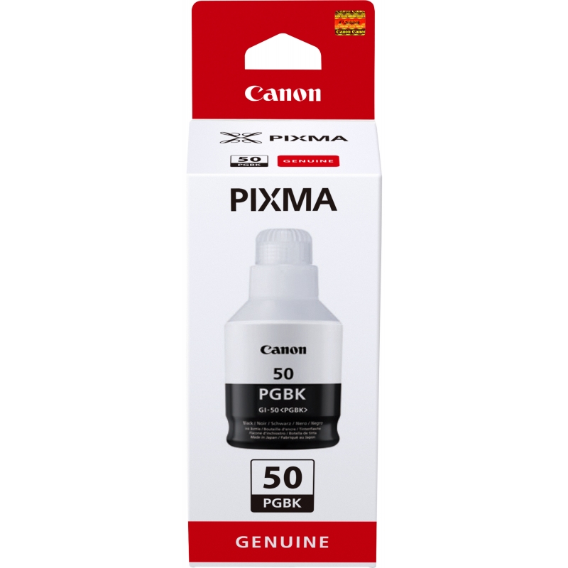 Refill Ink cartridge Canon GI50 Black Original - GI50PGBK / 3386C001