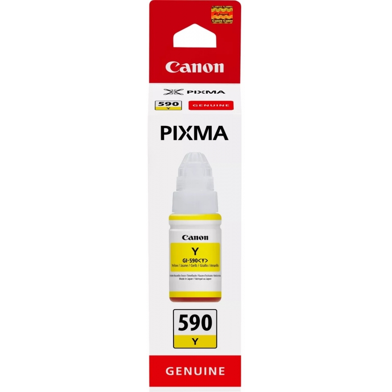 Refill Ink cartridge Canon GI590 Yellow Original - GI590Y / 1606C001