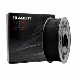 PETG 3D Filament - 1.75mm Diameter - 2.5kg Spool - Black