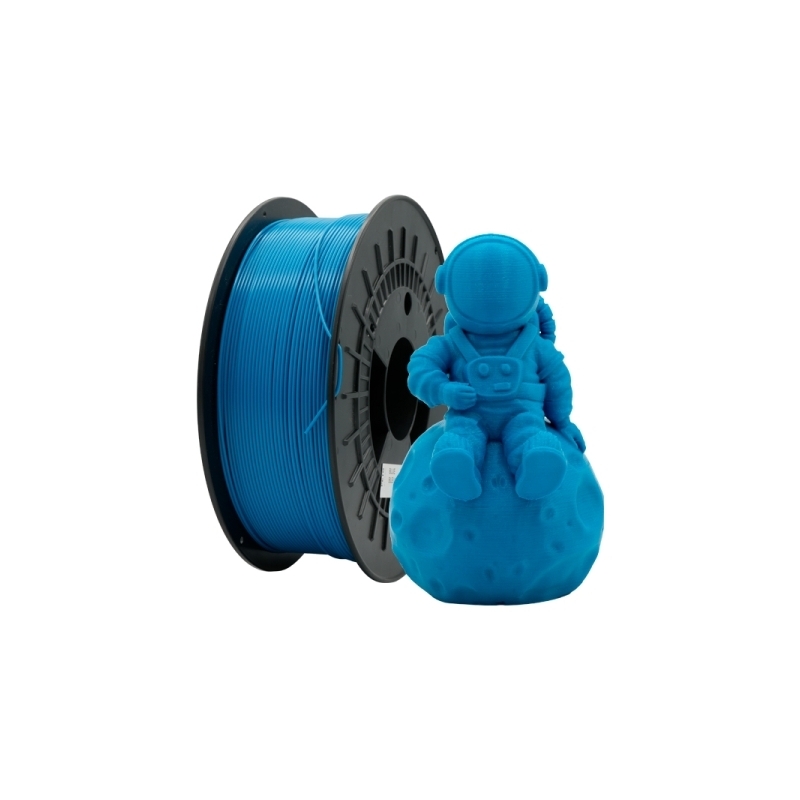 Filamento 3D PETG - Diâmetro 1.75mm - Bobina 1kg - Cor Azul