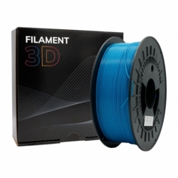 Filamento 3D PETG - Diámetro 1.75mm - Bobina 1kg - Color Azul
