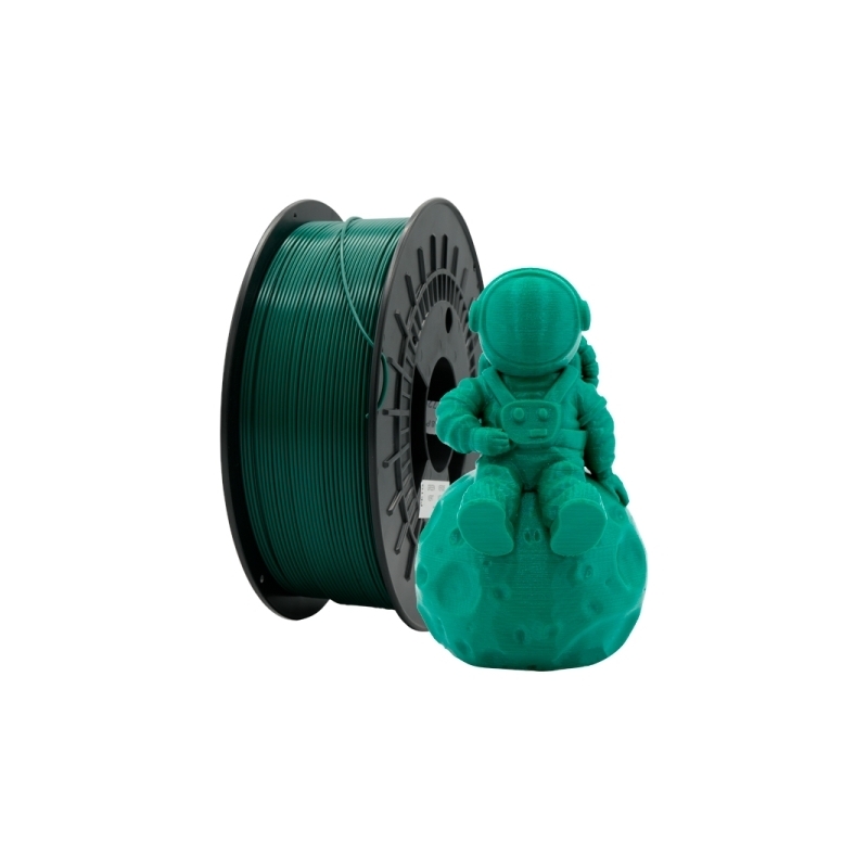 Filamento 3D PETG - Diámetro 1.75mm - Bobina 1kg - Color Verde