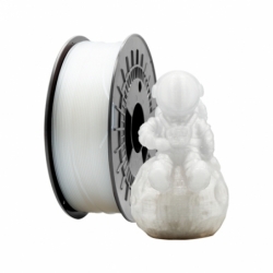 Filamento 3D PETG - Diámetro 1.75mm - Bobina 1kg - Color Transparente
