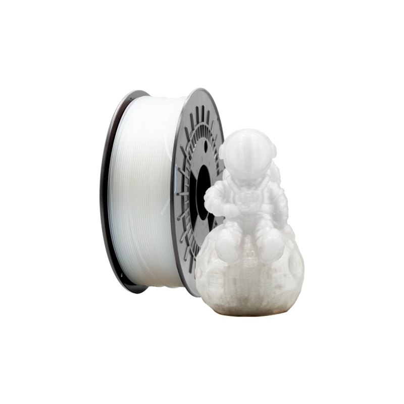 PETG 3D Filament - 1.75mm Diameter - 1kg Spool - Transparent
