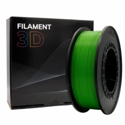 Filamento 3D PLA - Diámetro 1.75mm - Bobina 1kg - Color Verde Manzana