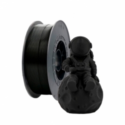 Filamento 3D PLA - Diâmetro 1.75mm - Bobina 2.5kg - Cor Preto