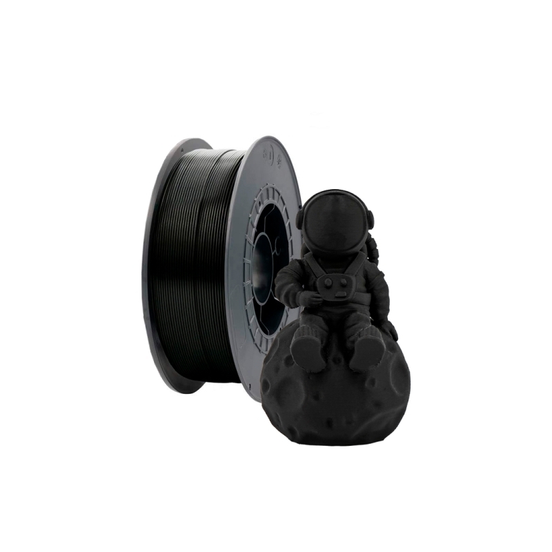 PLA 3D Filament - 2.85mm Diameter - 1kg Spool - Black