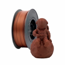 Filamento 3D PLA - Diâmetro 1.75mm - Bobina 1kg - Cor Bronze