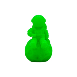 Filamento 3D PLA - Diâmetro 1.75mm - Bobina 1kg - Cor Verde Fluorescen