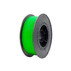 Filamento 3D PLA - Diâmetro 1.75mm - Bobina 1kg - Cor Verde Fluorescen
