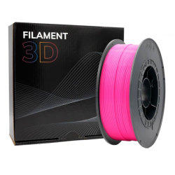 Filamento 3D PLA - Diametro 1.75mm - Bobina 1kg - Color Rosa Fluoresce