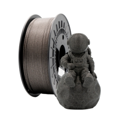 PLA GLITTER 3D Filament - 1.75mm Diameter - 1kg Spool - Black