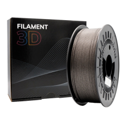 PLA GLITTER 3D Filament - 1.75mm Diameter - 1kg Spool - Black