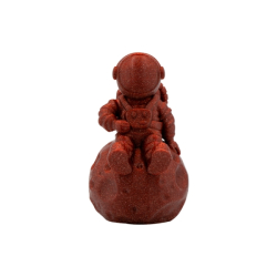 Filamento 3D PLA GLITTER - Diâmetro 1.75mm - Bobina 1kg - Cor Vermelho