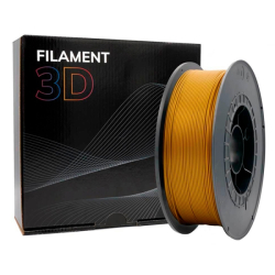 Filamento 3D PLA - Diametro 1.75mm - Bobina 1kg - Color Oro