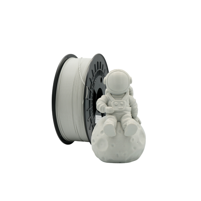 Filamento 3D PLA - Diametro 1.75mm - Bobina 1kg - Color Gris