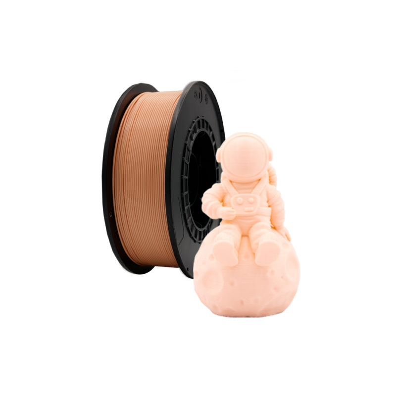 PLA 3D Filament - 1.75mm Diameter - 1kg Spool - Light Peach
