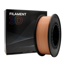 Filamento 3D PLA - Diametro 1.75mm - Bobina 1kg - Color Melocoton Clar