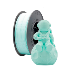 Filamento 3D PLA - Diâmetro 1.75mm - Bobina 1kg - Cor Turquesa Claro