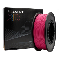 Filamento 3D PLA - Diâmetro 1.75mm - Bobina 1kg - Cor Magenta