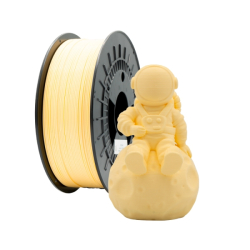 Filamento 3D PLA MATE - Diâmetro 1.75mm - Bobina 1kg - Cor Creme