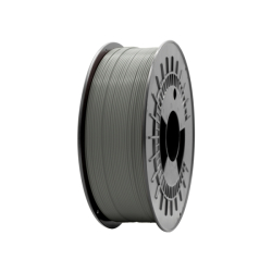 Filamento 3D PLA MATE - Diâmetro 1.75mm - Bobina 1kg - Cor Cinzento Es